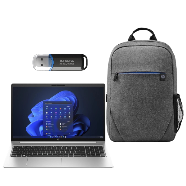 HP ProBook 455 G10 AMD Ryzen 7- 7730U 16GB 1TB SSD Win 11 Pro 15.6" and HP Prelude 15.6-inch Backpack - Bundle Deal (Copy)