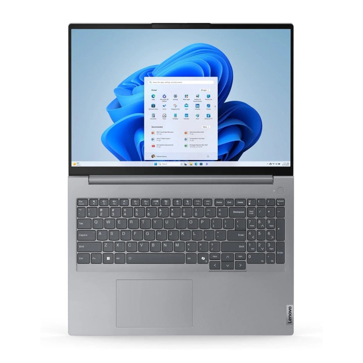 Lenovo ThinkBook 16 G7 16-inch Laptop - AMD Ryzen 5 7535HS 512GB SSD 16GB RAM Win 11 Pro