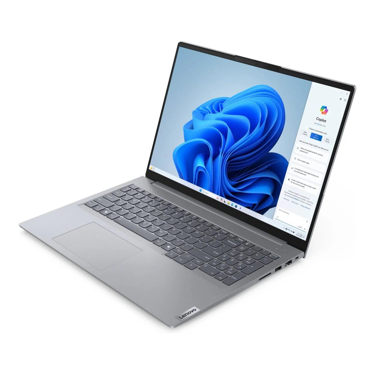 Lenovo ThinkBook 16 G7 16-inch Laptop - AMD Ryzen 5 7535HS 512GB SSD 16GB RAM Win 11 Pro