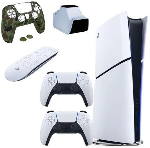 Sony PlayStation 5 Slim Digital White Console Bundle PS5-0