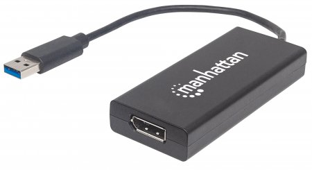 Manhattan SuperSpeed USB 3.0 to DisplayPort Adapter-0