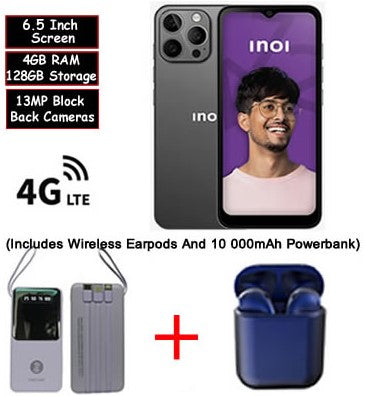 INOI A72 128GB Storage 4GB Memory NFC Android Smart Phone-0