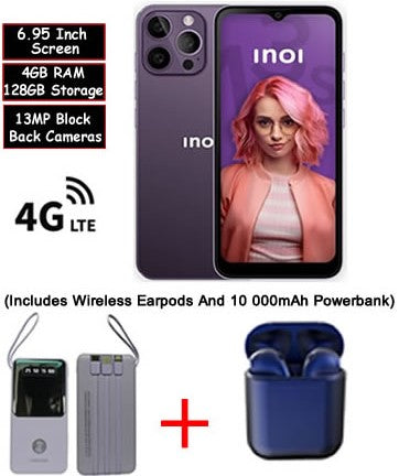 INOI Note 13s Octacore 128GB Storage 4GB Memory Android-0