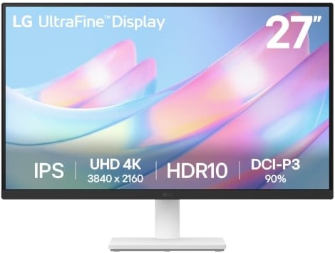 LG 27 Inch UltraFine UHD 4K IPS Monitor-0