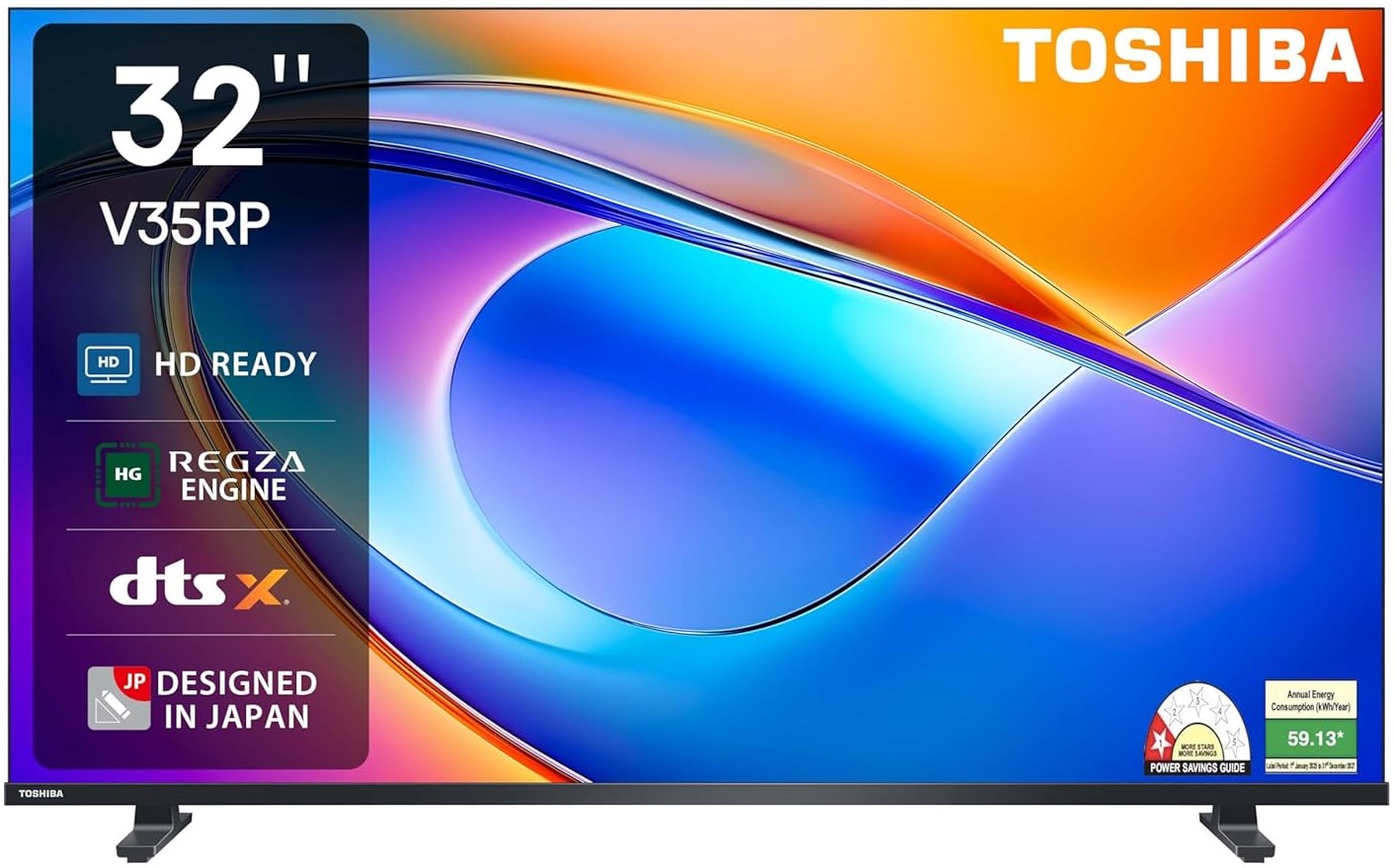 Toshiba V35RP 32 Inch HD LED VIDAA Smart Television-0