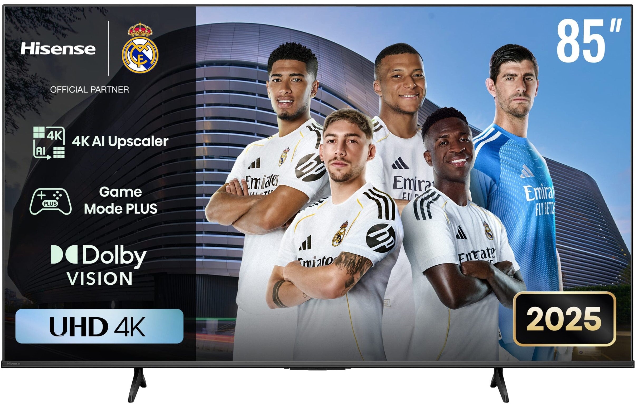 Hisense 85 Inch 4K UHD VIDAA Smart LED TV-0