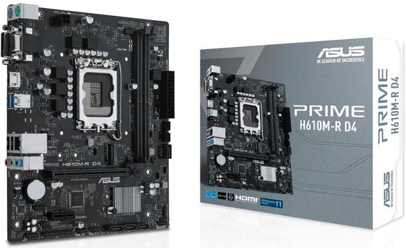 Asus Prime H610M-R Intel LGA 1700 Micro ATX Motherboard-0
