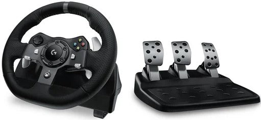 Logitech G920 Driving Force Racing Steering Wheel for Xbox One and PC-0