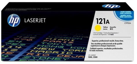 HP 121A Yellow Original LaserJet Toner Cartridge-0