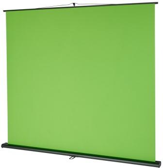 Esquire Pull Up Mobile Chroma Key Green Screen 150 X 200cm-0