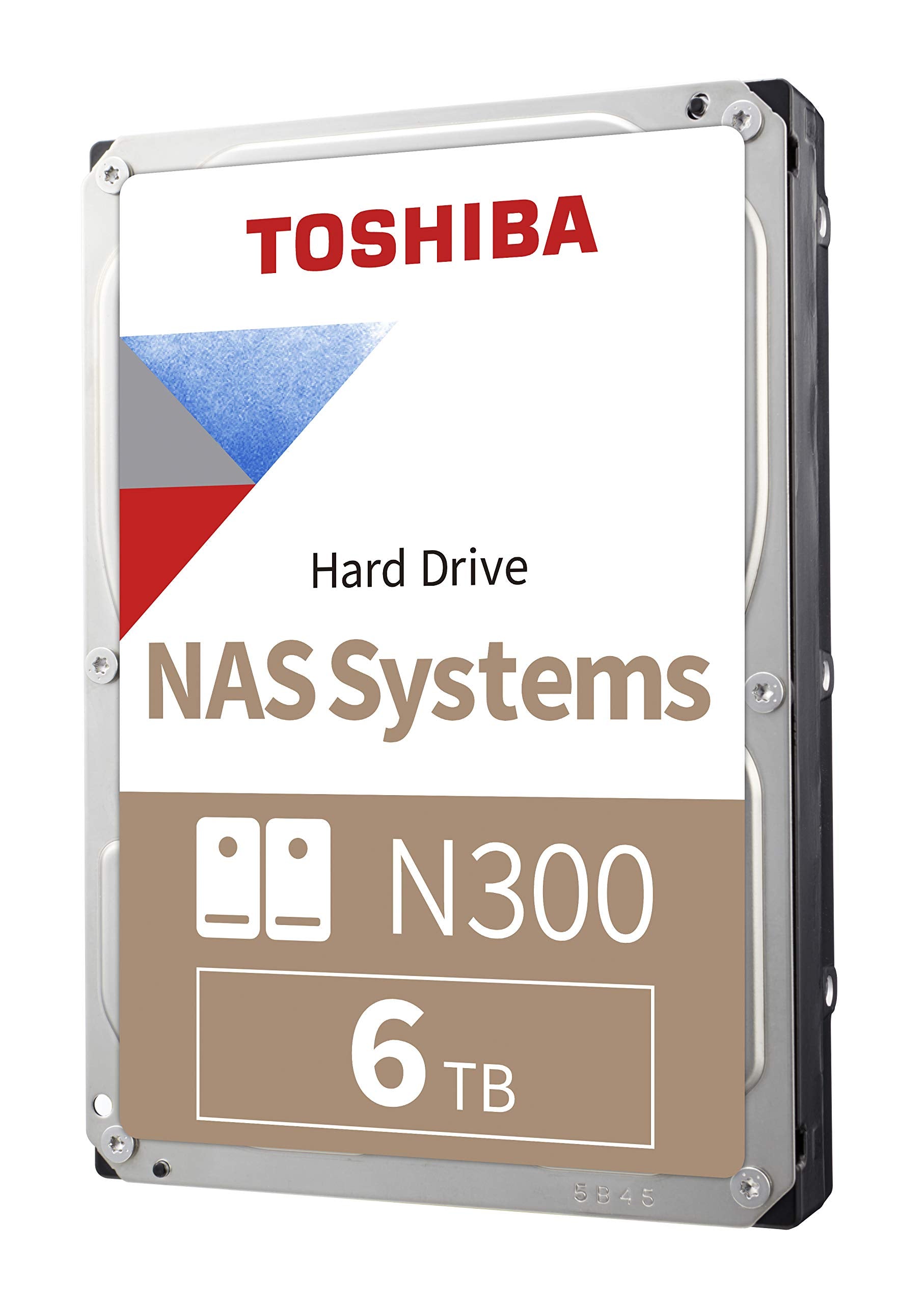 Toshiba 6TB N300 NAS 3.5-Inch Hard Drive-0
