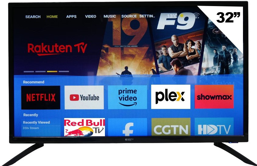 Nesty smart tv 32 Inch High Definition Ready Netflix-0