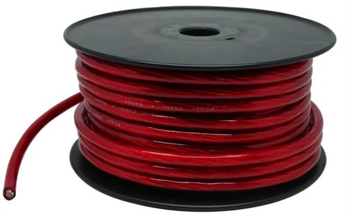 Solarix 25mm2 Battery Power Cable 30 Metre Roll Red-0