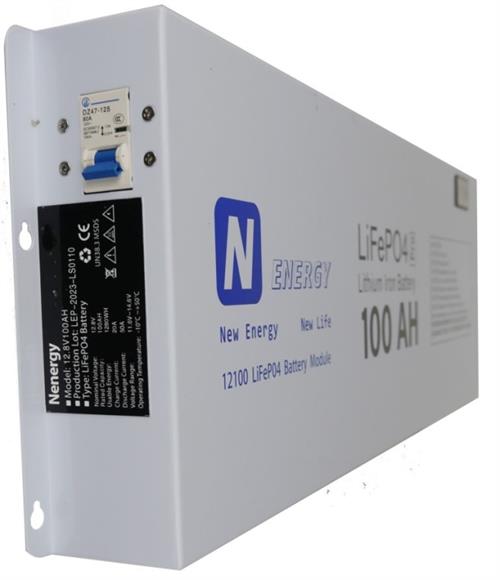 Solarix Nenergy 12V 100Ah LiFePo4 Single Battery Module-0