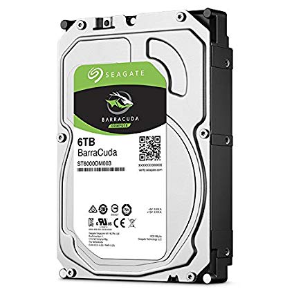 Seagate Barracuda 6TB SATA 6Gbps With 256MB Cache Internal-0