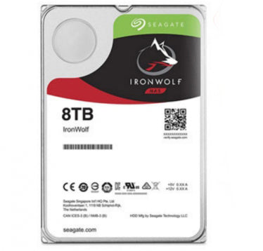 Seagate Ironwolf 8TB 3.5" Internal NAS Drives; SATA 6GB-0