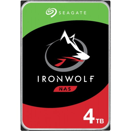 Seagate Ironwolf 4TB 3.5" Internal NAS Drives; SATA 6GB-0