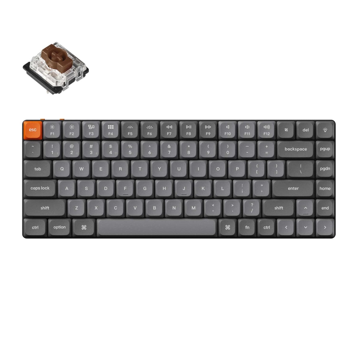 Keychron K3 Max QMK/VIA Wireless 75% Custom Mechanical Keyboard | BROWN Switches-0