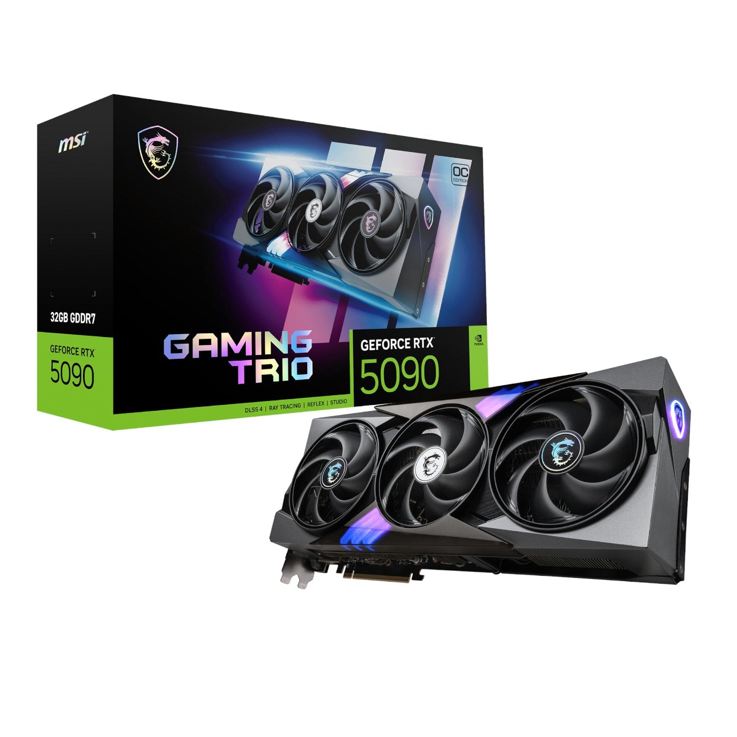 MSI GeForce RTX 5090 GAMING TRIO OC 32G Graphics Card-0