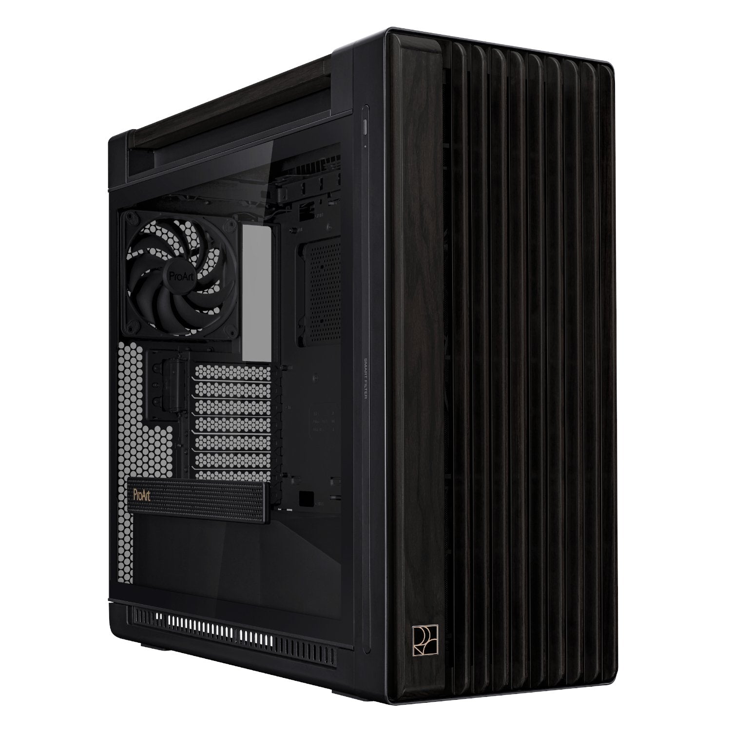 Asus ProArt PA602 Wood Edition Mid Tower ATX Chassis - Black-0