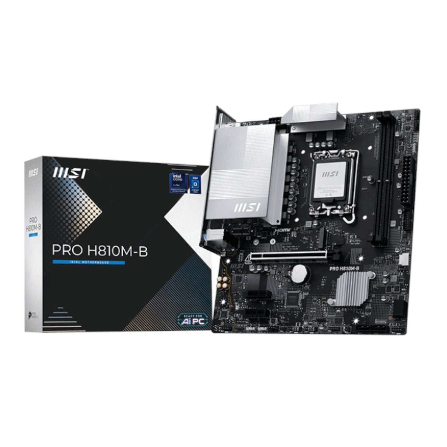 MSI H810M-B PRO LGA1851 M-ATX DDR5 Motherboard-0