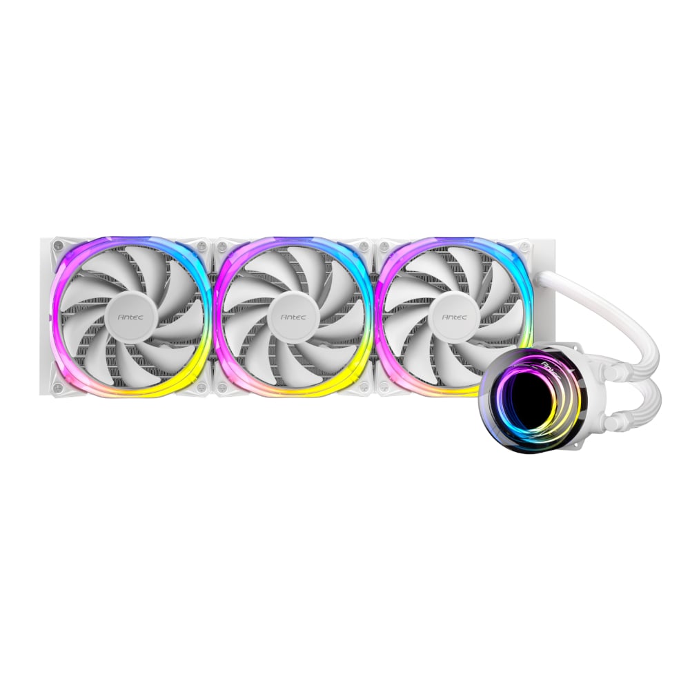 Antec VORTEX 360mm ARGB Liquid CPU Cooler - White-0