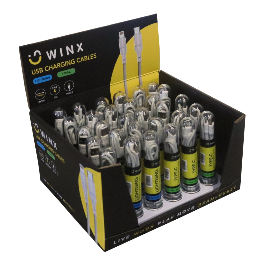 WINX USB to Type-C|Lightning Charging Cables-0