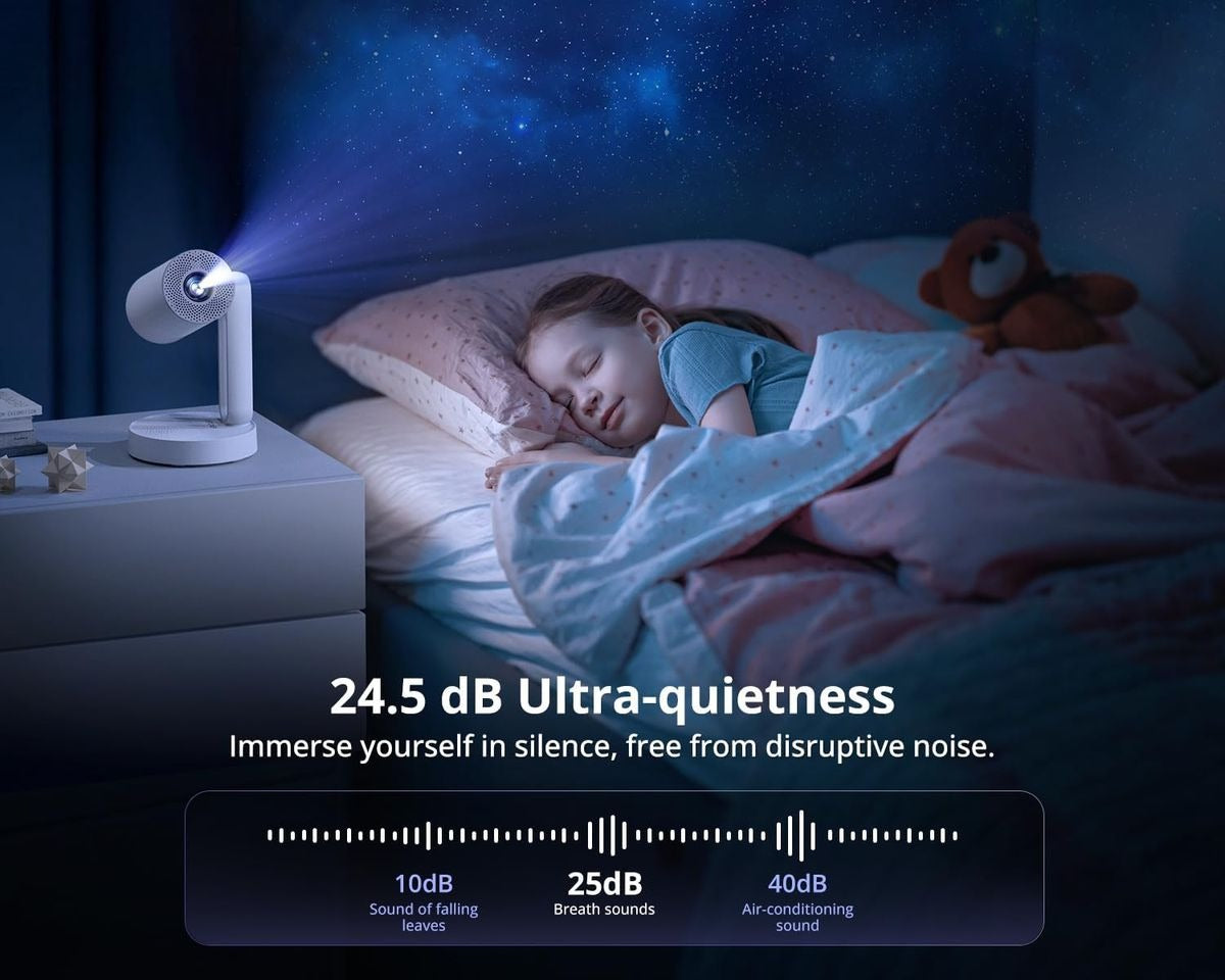ETOE Starfish Android TV LED Bedroom Projector