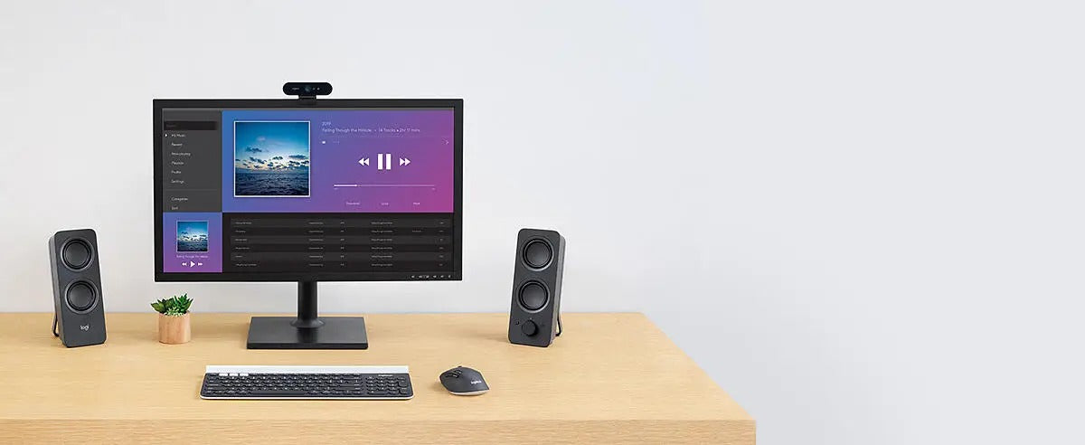Logitech Z207 Bluetooth Computer Speakers Black