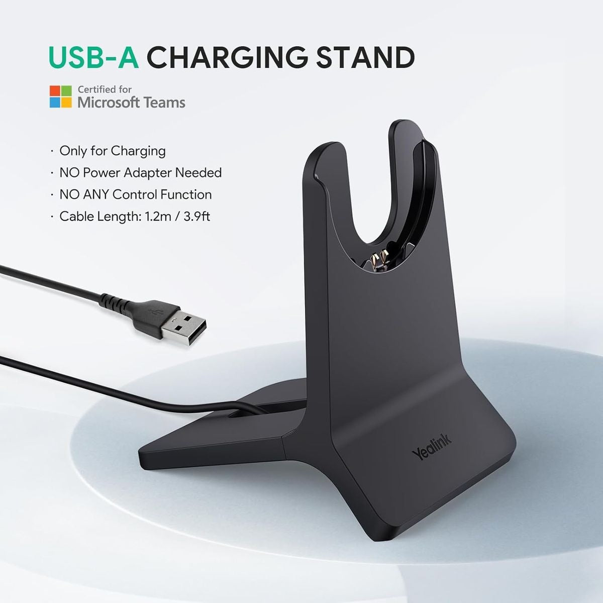 Yealink WH68 Wireless Stereo DECT & Bluetooth Headset with Hybrid ANC