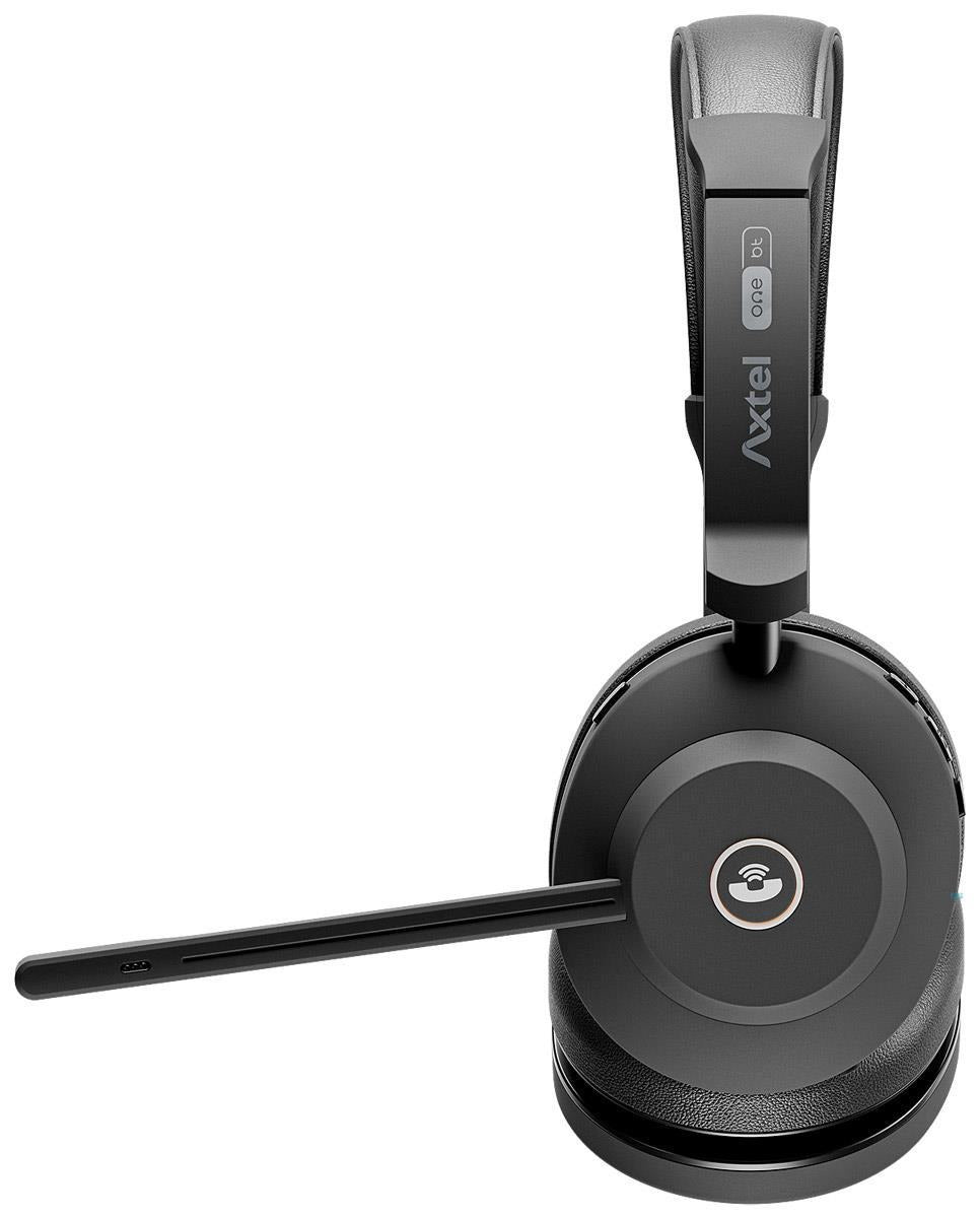 Axtel ONE Wireless Stereo Headset with Charging Stand AXH-ONEBTD-CB
