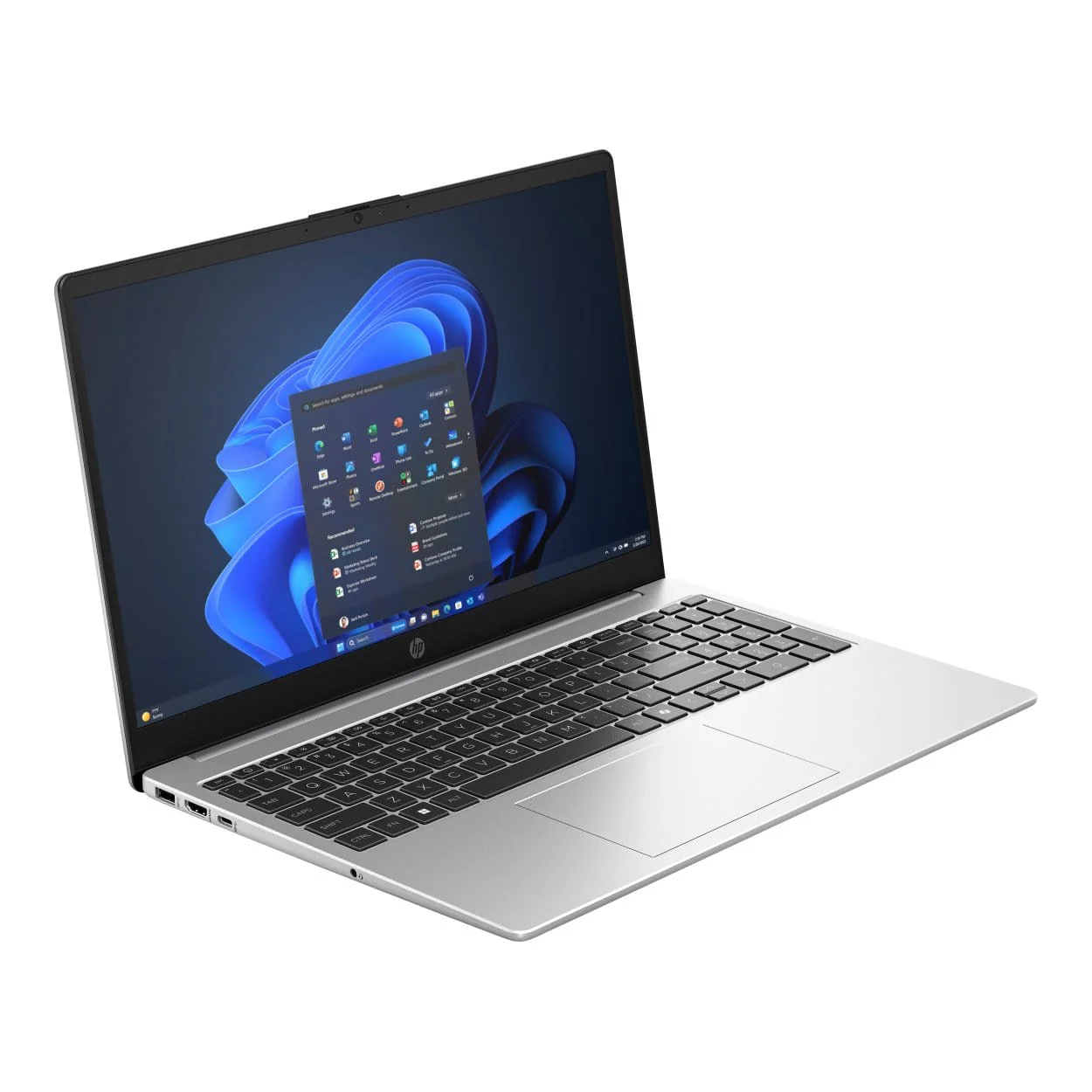HP 250R G10 15.6-inch FHD Laptop - Intel Core 5 120U 512GB SSD 8GB RAM Win 11 Pro Silver