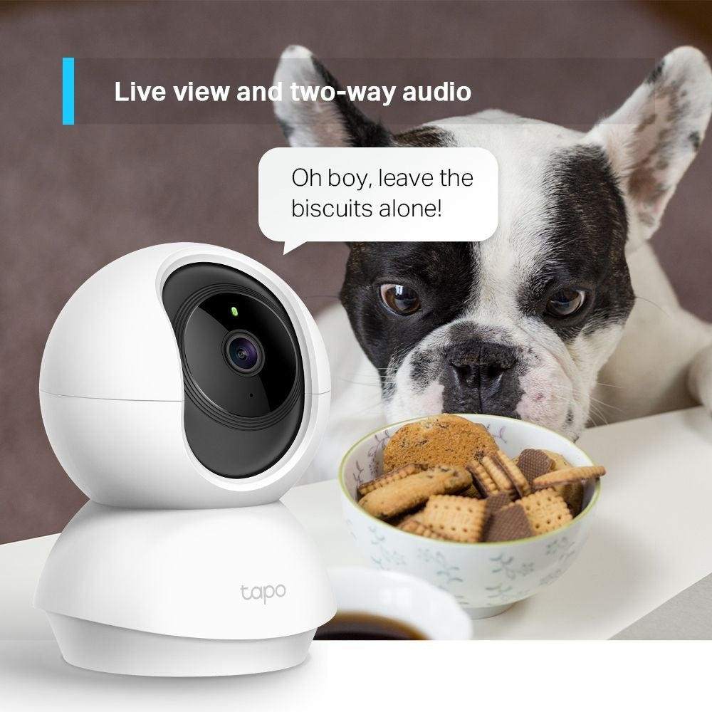 TP-Link Tapo C210 3MP Pan/Tilt Home Security Tracking Wi-Fi Camera