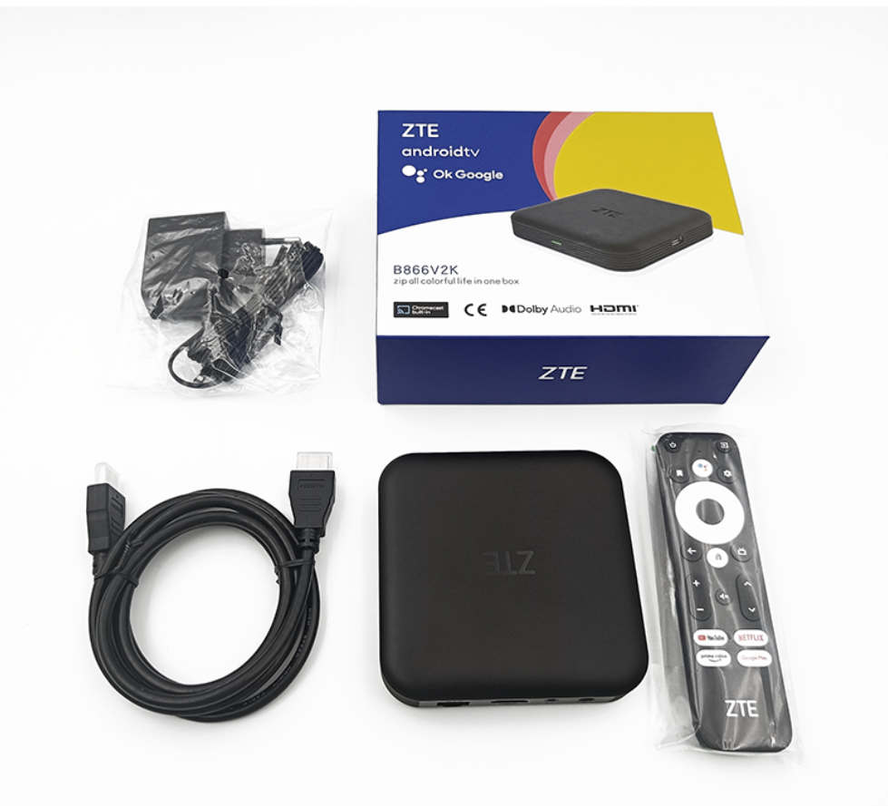 ZTE 4K Android Certified tv Box ( Netflix, Showmax & Dstv certified)