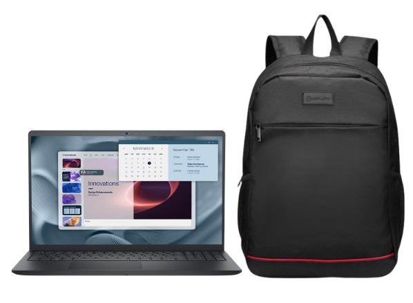 Dell Pro 15 Essential PV15250 15.6" FHD Core i5-1334U 16GB 512GB SSD and Amplify Industrial 15.6-inch Notebook Backpack Black AM-10003-BK