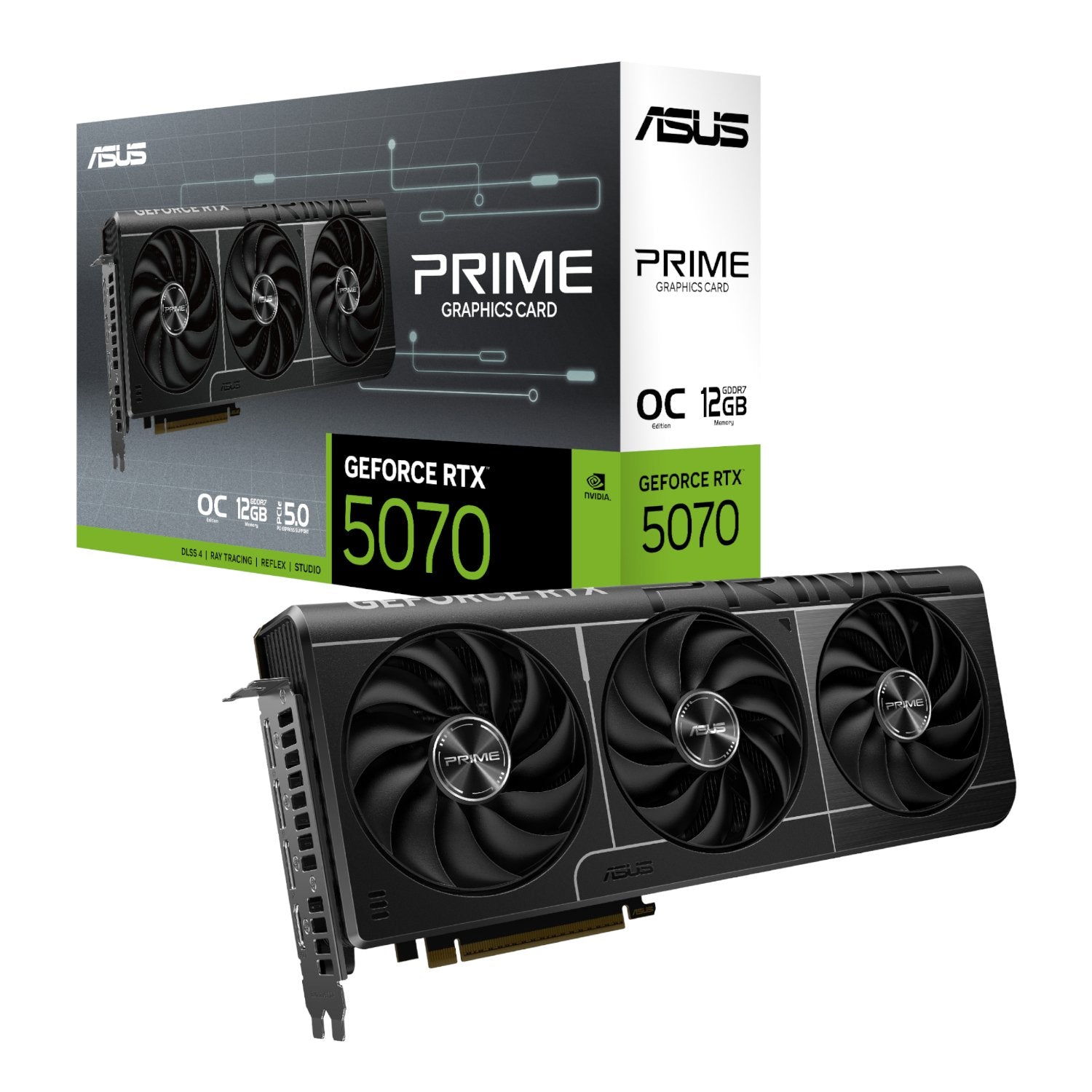 ASUS PRIME GeForce RTX™ 5070 12GB GDDR7 OC 12GB Graphics Card-0