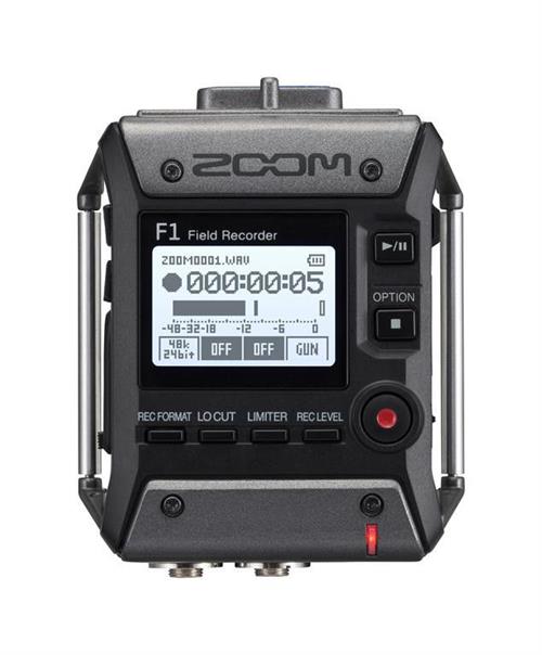 Zoom F1 Field Recorder with Shotgun Microphone-0