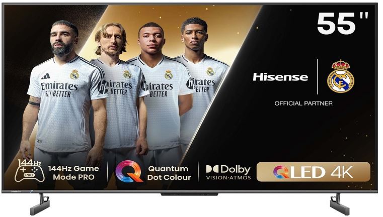 Hisense 55-Inch E7N QLED Smart LED TV-0