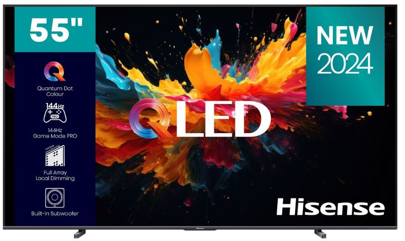 Hisense 55-Inch QLED UHD Smart TV-0