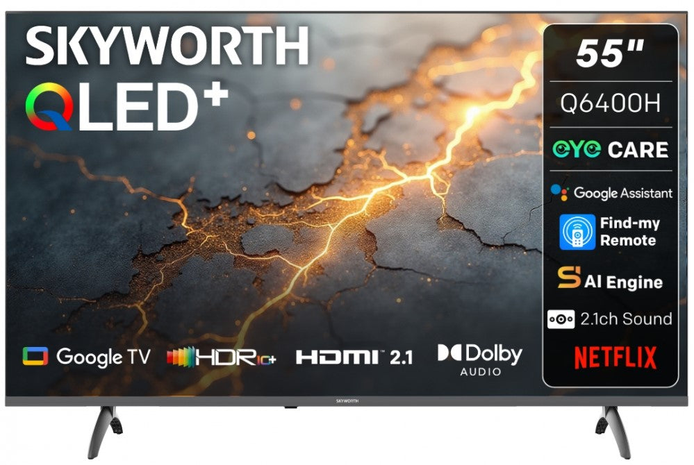 Skyworth 55 Inch UHD QLED Google TV-0