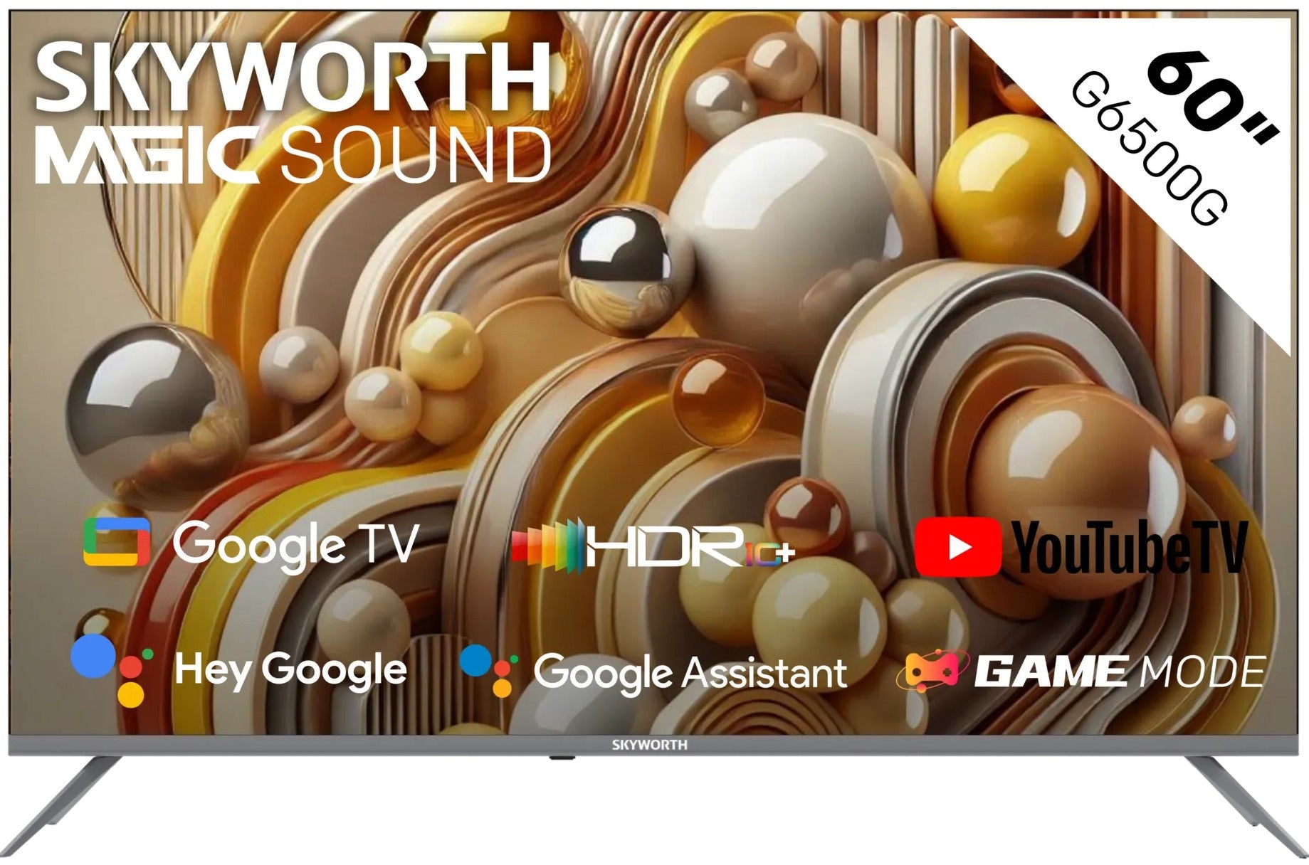 Skyworth 60 inch UHD Google LED TV-0