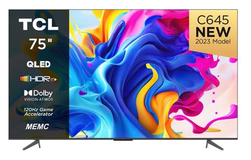 TCL 75 inch C645 Series QLED UHD Google Smart TV-0