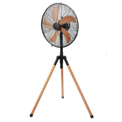 Alva Air 40cm Wooden Finish Tripod Fan 50w-0