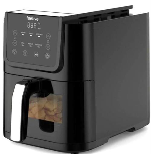 Feelive 5 Litre Stylish Design Air Fryer-0