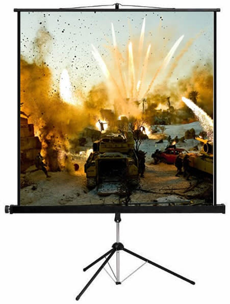 Esquire Tripod Projector Screen-0