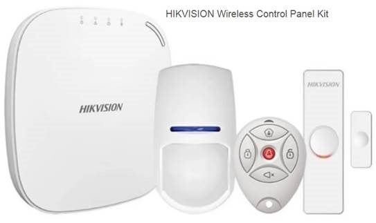 Hikvision Basic Wireless Alarm Control Panel Kit-0