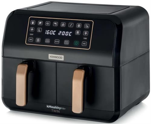 Kenwood Dual K Healthy Fry Airfryer Black-0