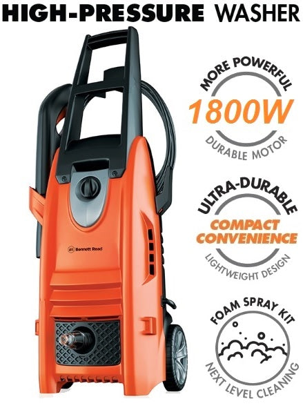 Bennet Read XTR1800w Hi Pressure Washer-0