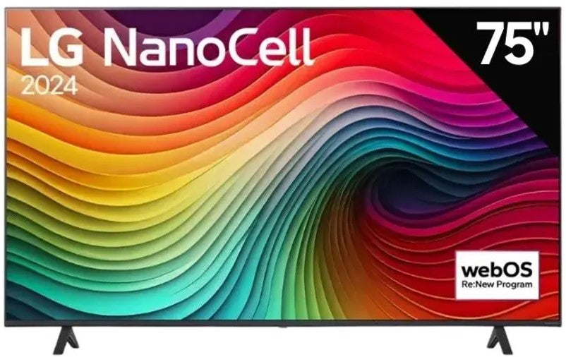 75 inch LG NanoCell AI NANO80 4K Smart TV-0