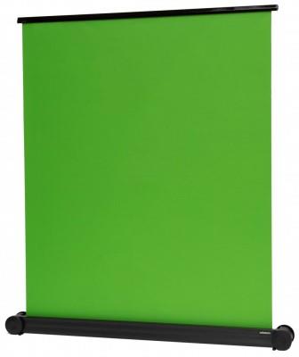 Esquire Pull Up Mobile Chroma Key Green Screen 150 X 180cm-0